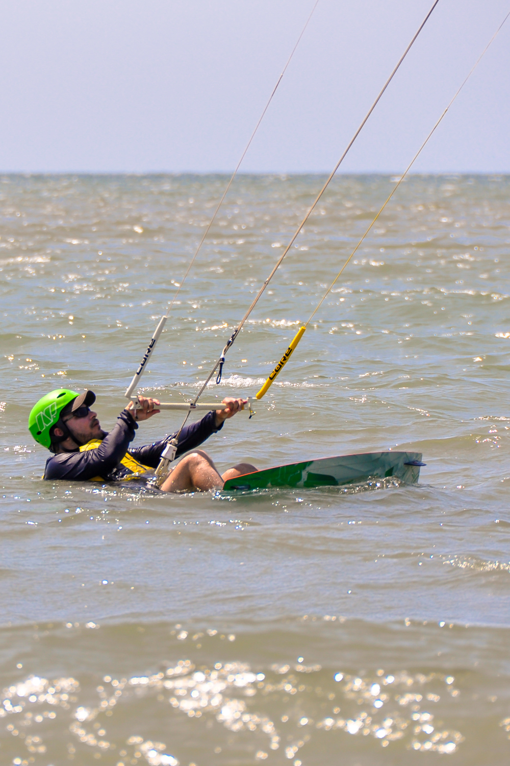 Steady pull clases de kitesurf Cartagena Colombia Nomad Kitesurf