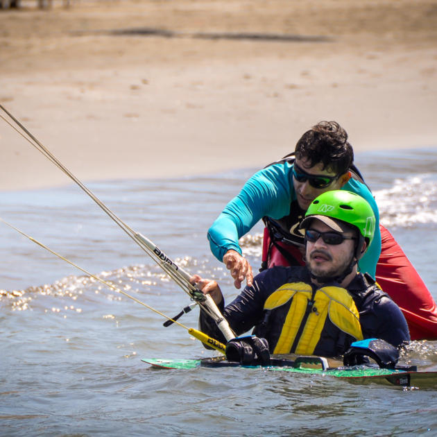 Auto Rescate en el Kitesurf